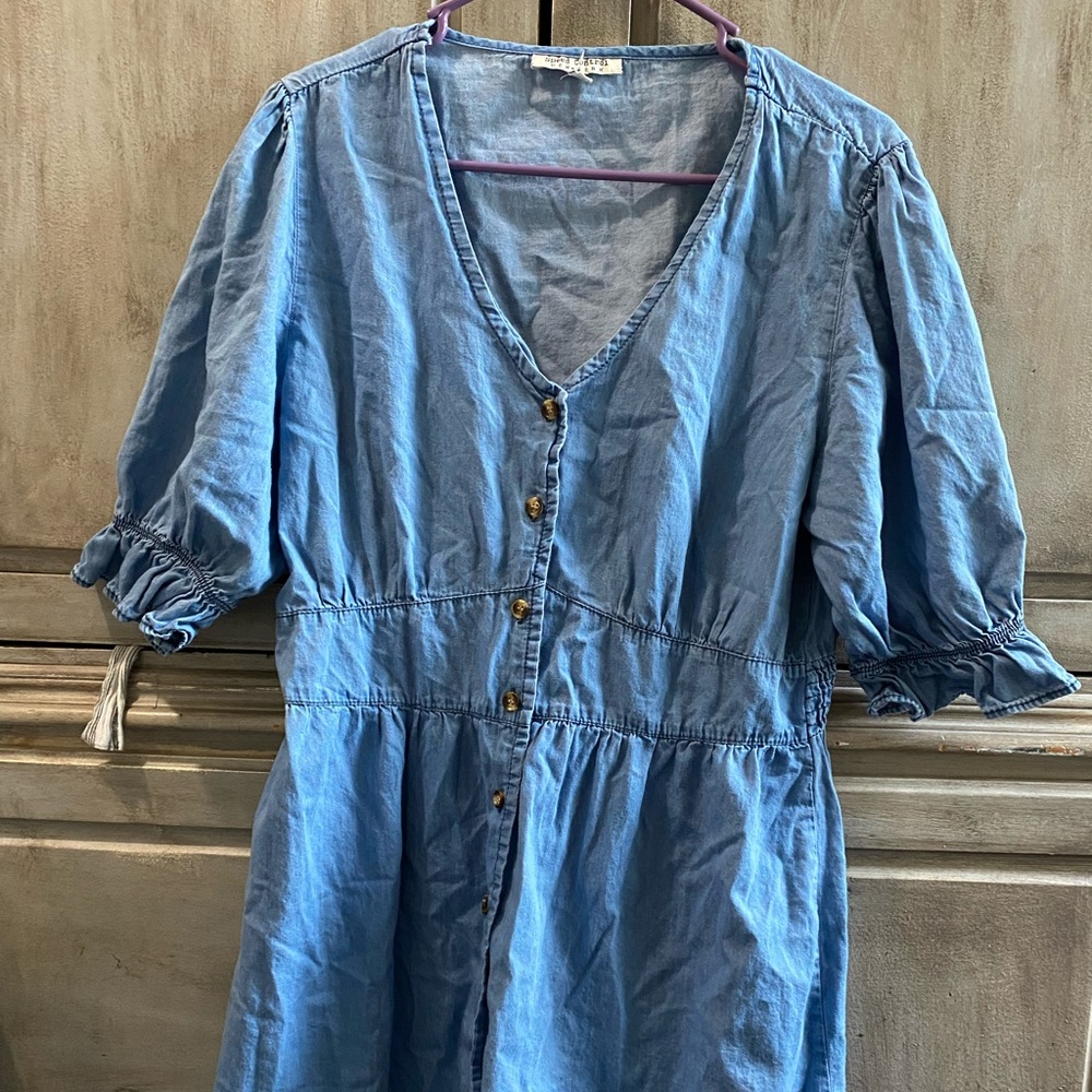 Blue dress!